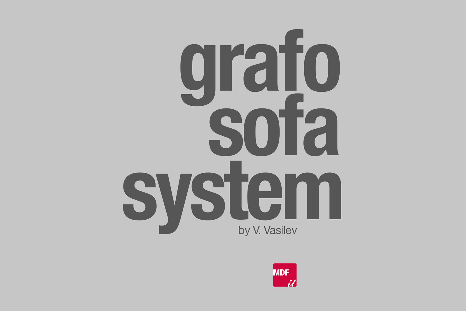 Video copertina Grafo Sofa System | LCBstudio
